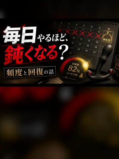 ドライオーガズムの頻度と体調｜やりすぎると感覚が鈍くなる話